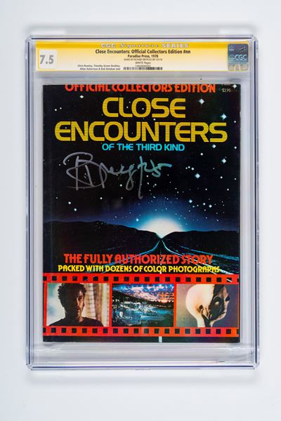 Richard Dreyfuss - Incontri Ravvicinati del Terzo Tipo- Guida Ufficiale Autografata – Cert. Cgc