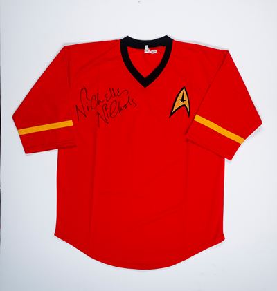 Nichelle Nichols - Star Trek – Uniforme Autografata – Tenente Uhura - Cert. Beckett