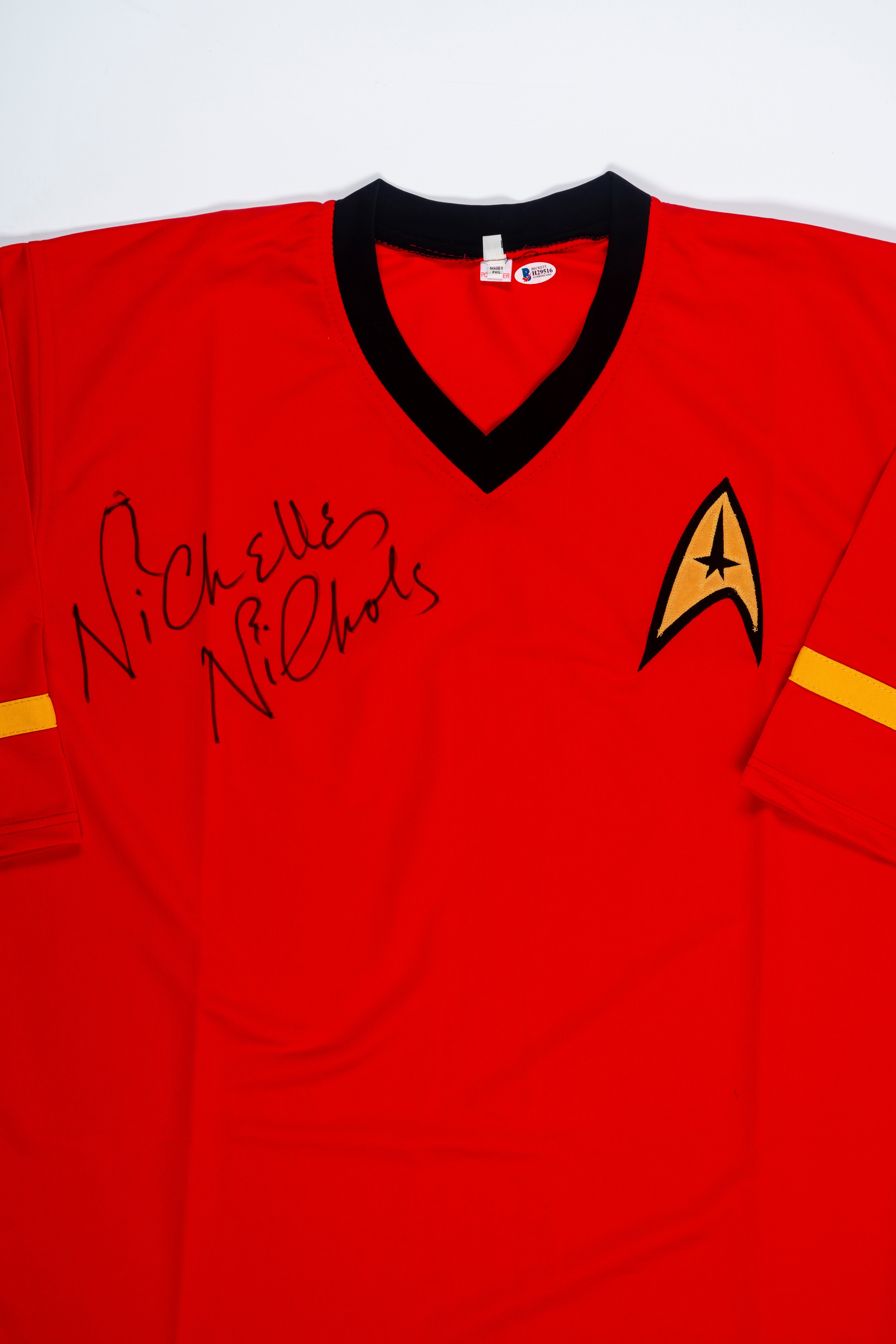 Nichelle Nichols - Star Trek – Uniforme Autografata – Tenente Uhura - Cert. Beckett