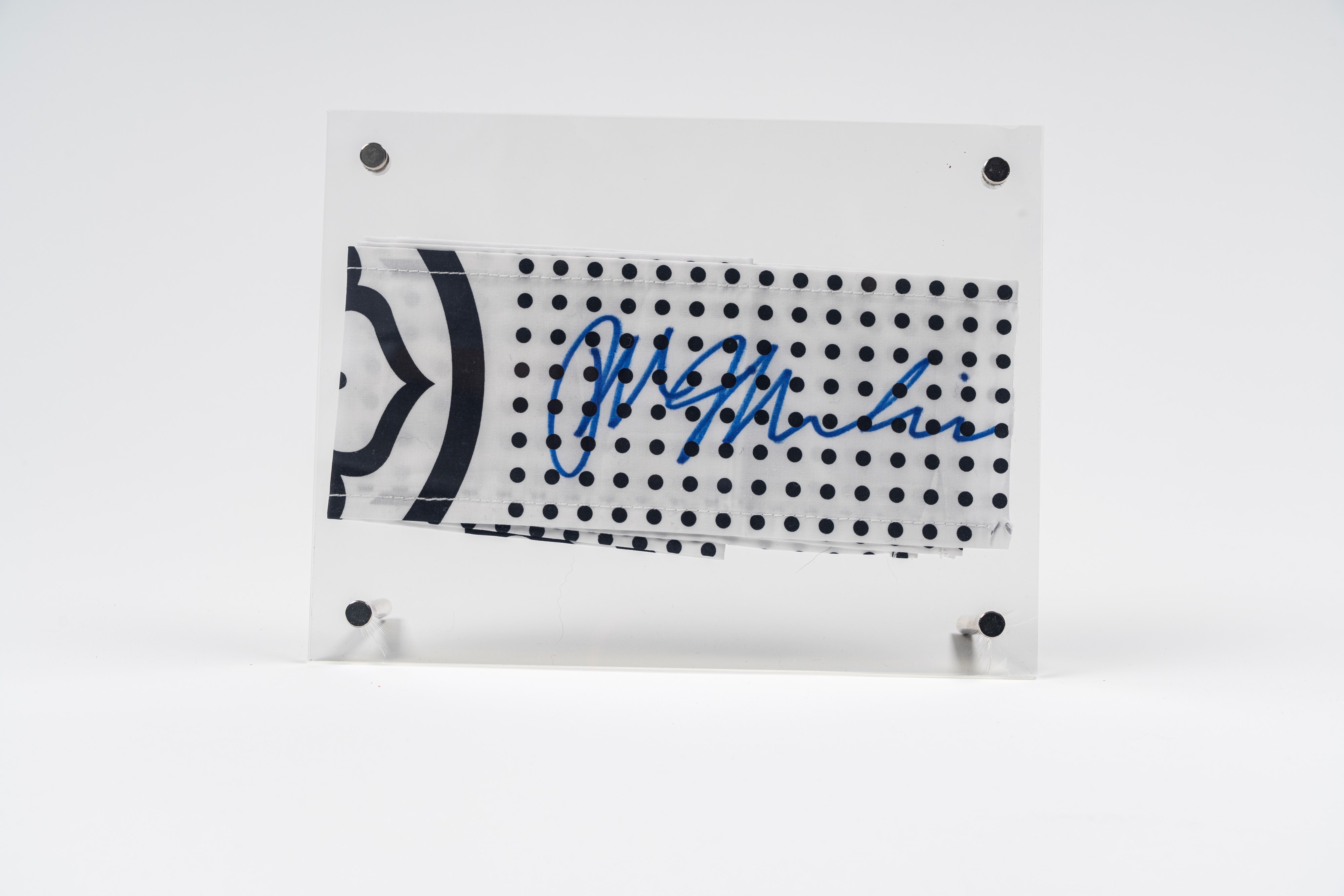 Ralph Macchio – Fascia Autografata – Karate Kid – Cert. Beckett – in Cornice