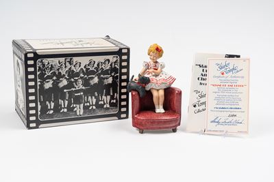 Shirley Temple – Figurina in Porcellana Autografata – Edizione Limitata Numerata - 1983
