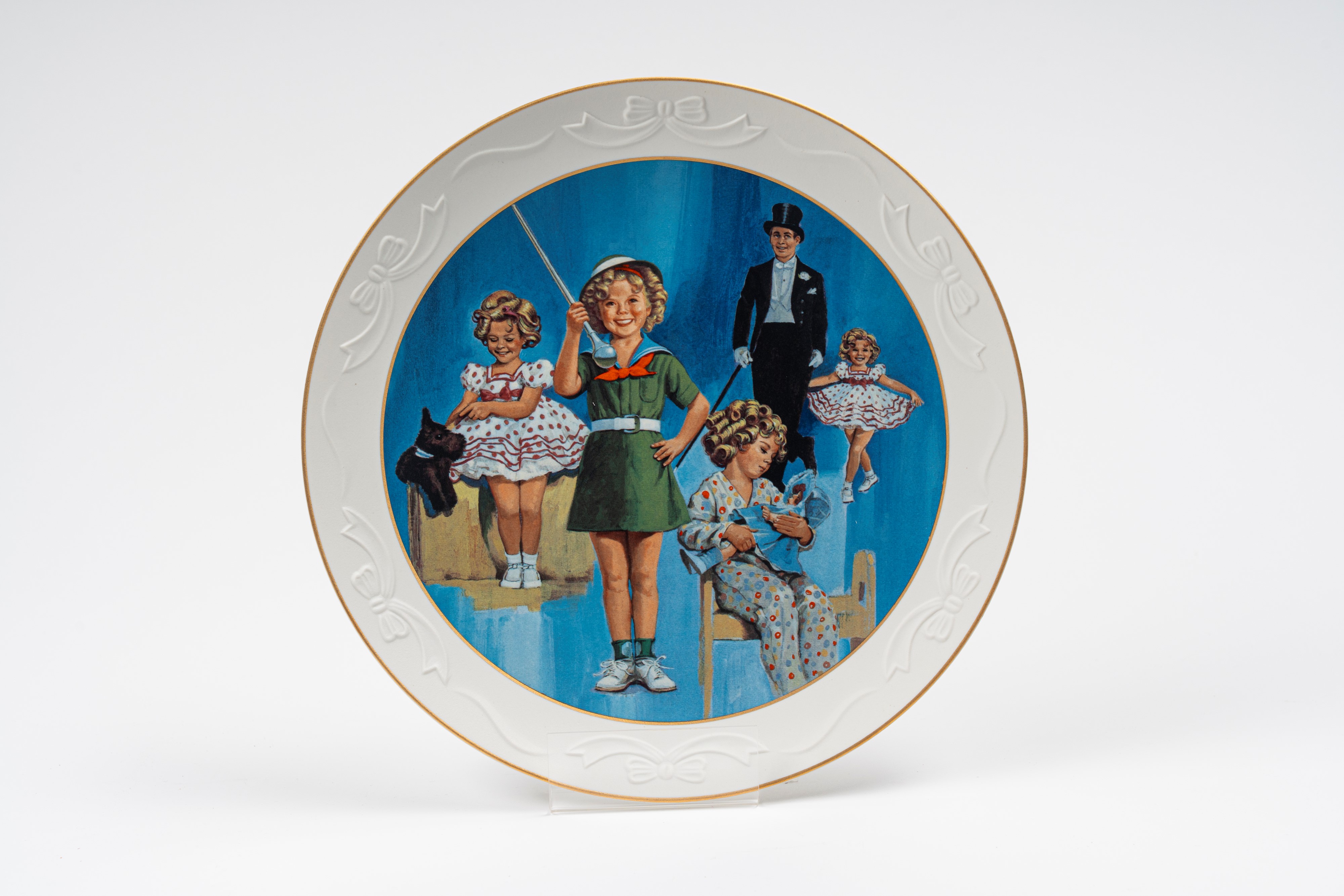 Shirley Temple – Piatto in Porcellana Autografato – Ed.limitata Numerata – 1983 - “stand Up And C...