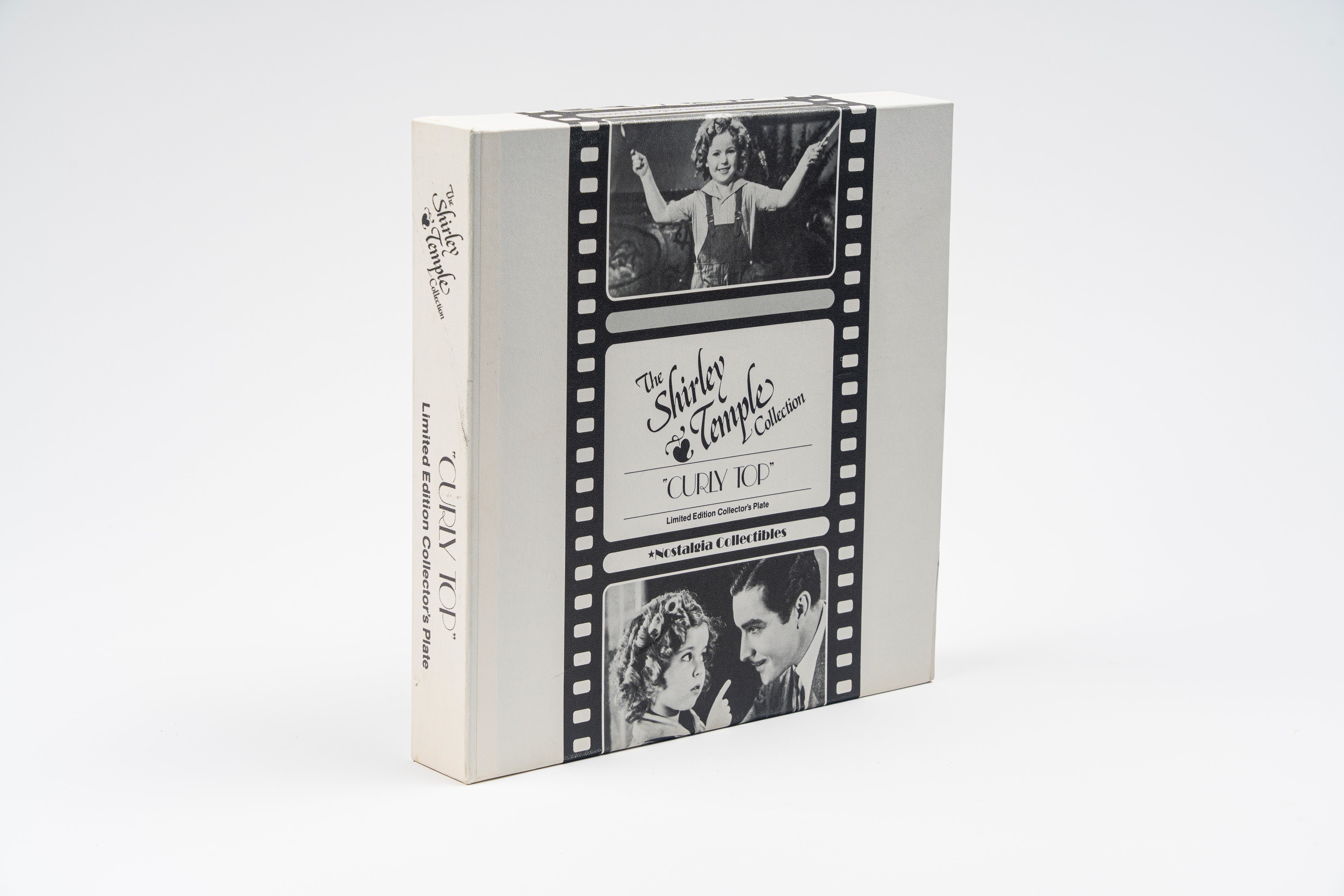 Shirley Temple – Piatto in Porcellana Autografato – Ed.limitata Numerata – 1983 - "curly Top"