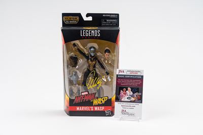 Evangeline Lilly – Action Figure Autografata – The Wasp – Marvel – Cert. Jsa