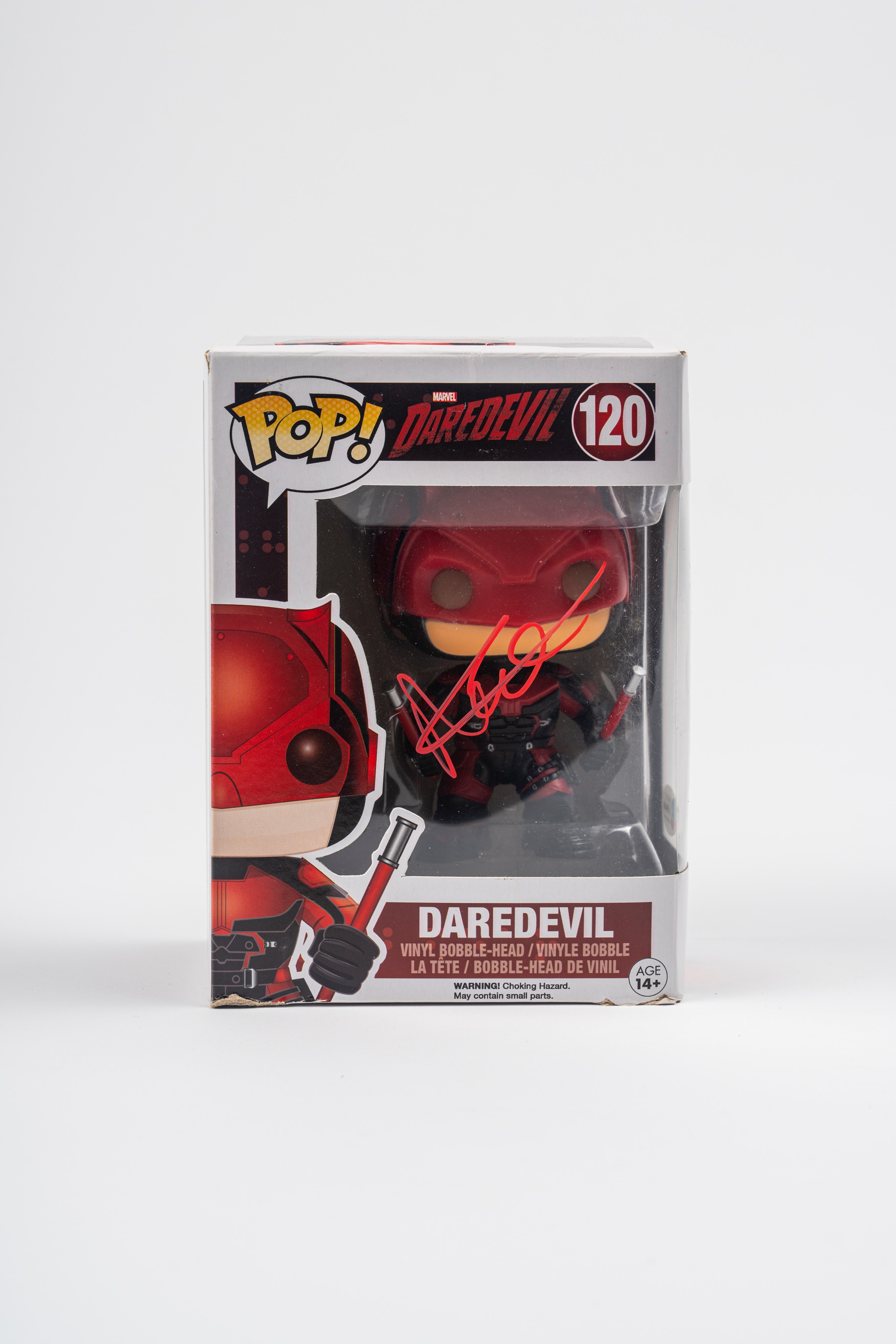Charlie Cox – Funko Pop Autografato - Daredevil – Cert. Beckett