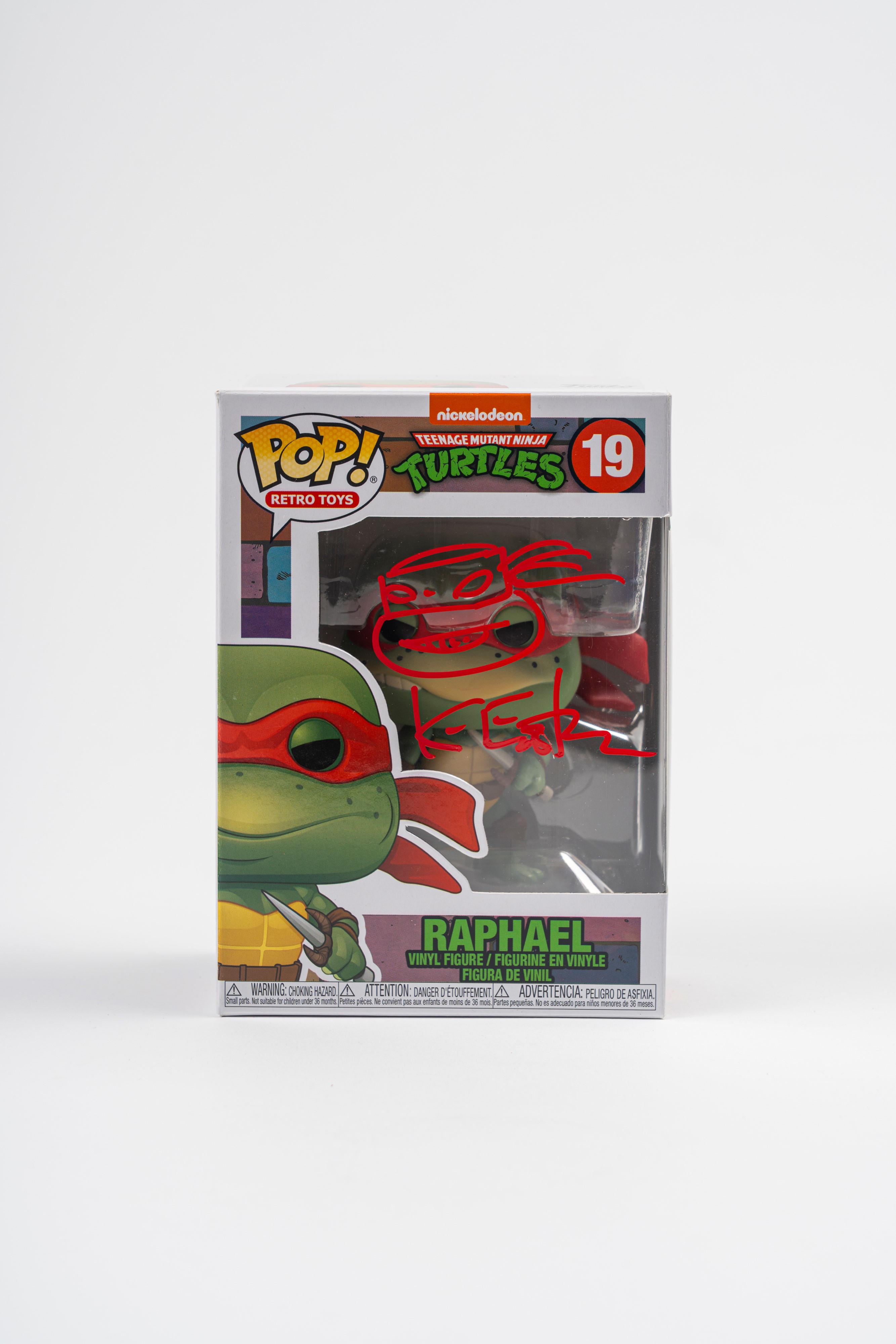 Kevin Eastman - Funko Pop Autografato – Tartarughe Ninja – Sketch – Cert. Jsa