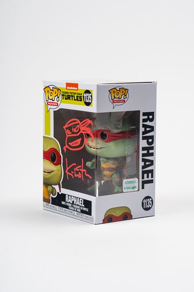Kevin Eastman – Funko Pop Autografato - Tartarughe Ninja – Sketch - Cert. Eastman