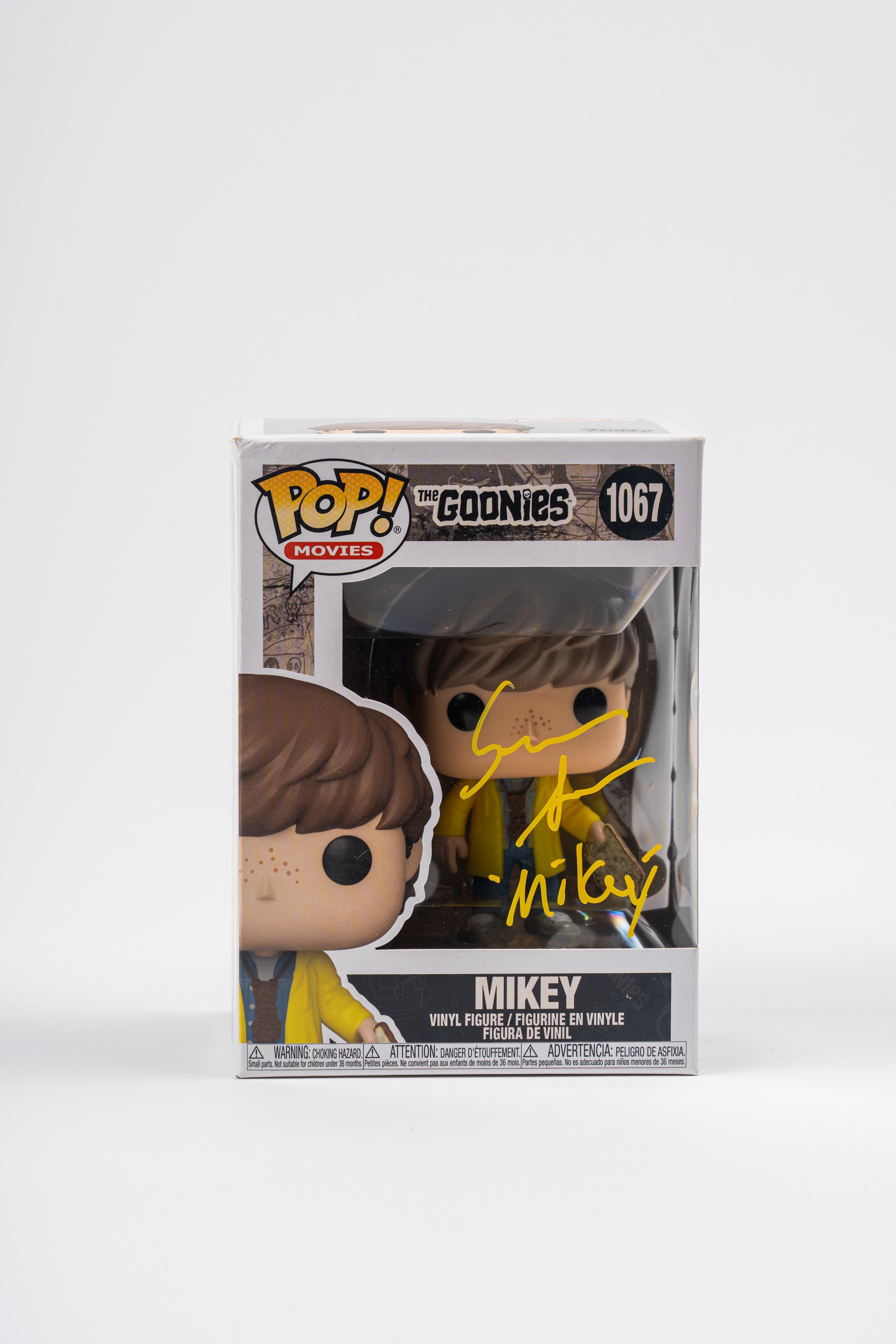 Sean Astin - Funko Pop Autografato – i Goonies – Cert. Psa