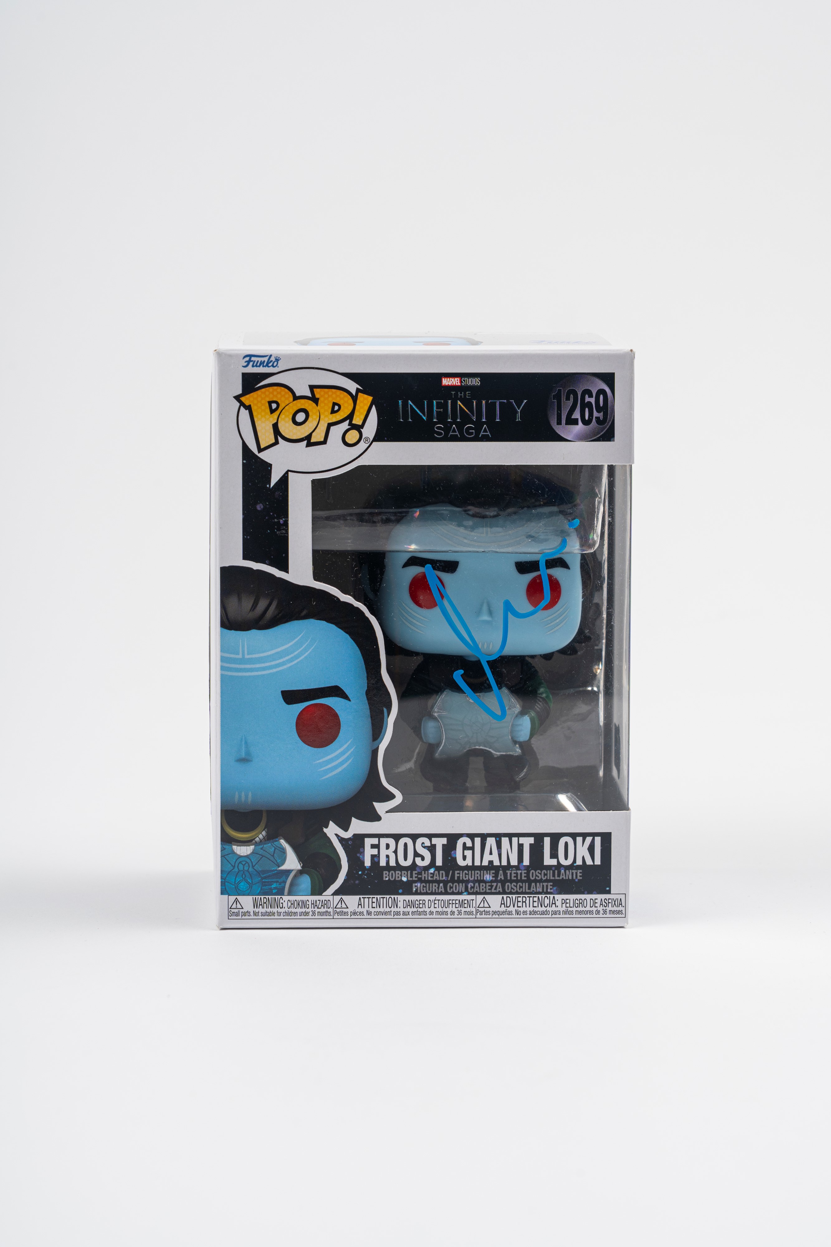 Matt Damon - Funko Pop Autografato - Frost Giant Loki – Marvel – Cert. Beckett
