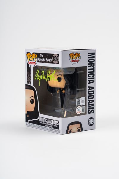 Anjelica Houston – Funko Pop Autografato - Morticia Addams – Addams Family – Cert. Beckett