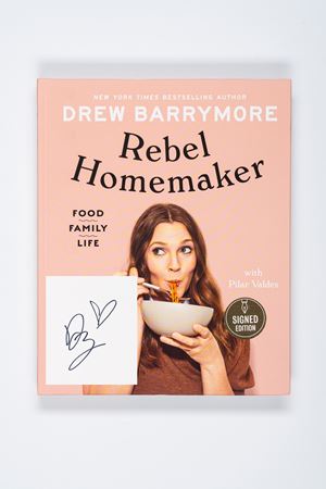 Drew Barrymore – Signed Book - “Rebel Homemaker”