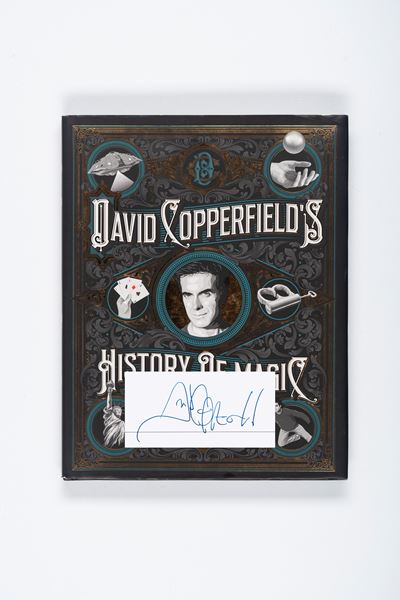 David Copperfield – Libro Autografato - "history Of Magic"