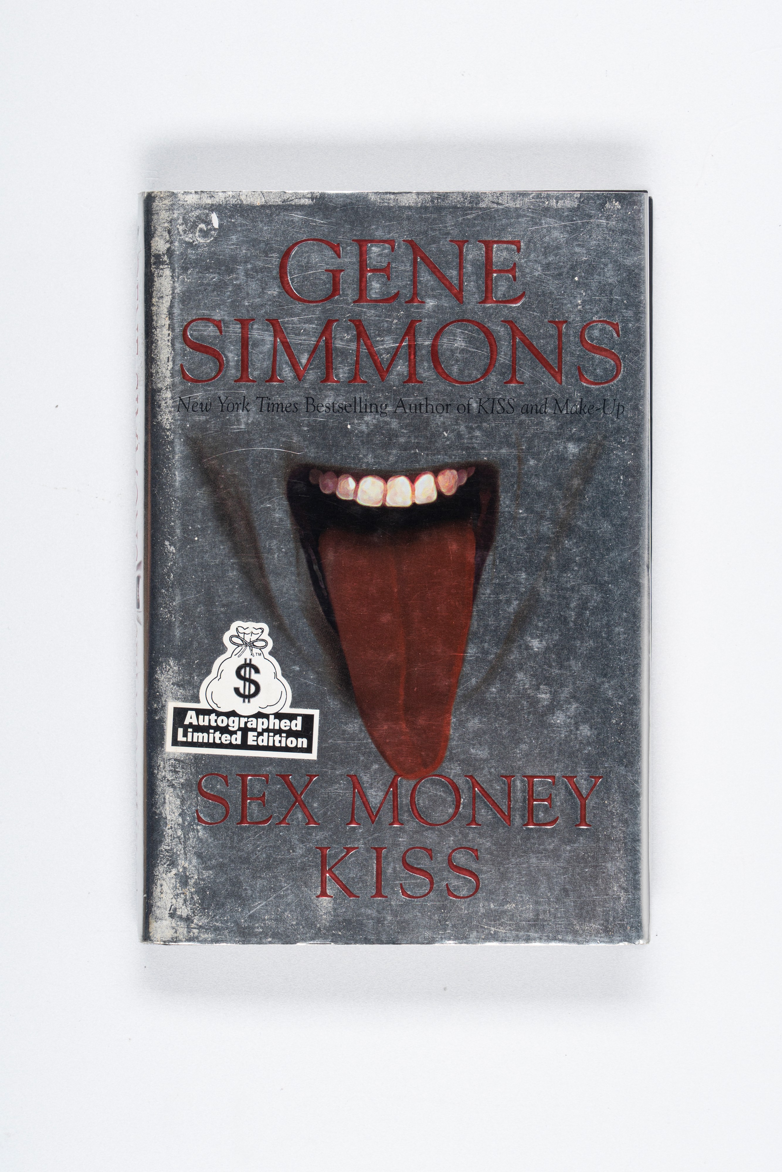Gene Simmons – Kiss - Libro Autografato – Sex Money Kiss – Limited Edition