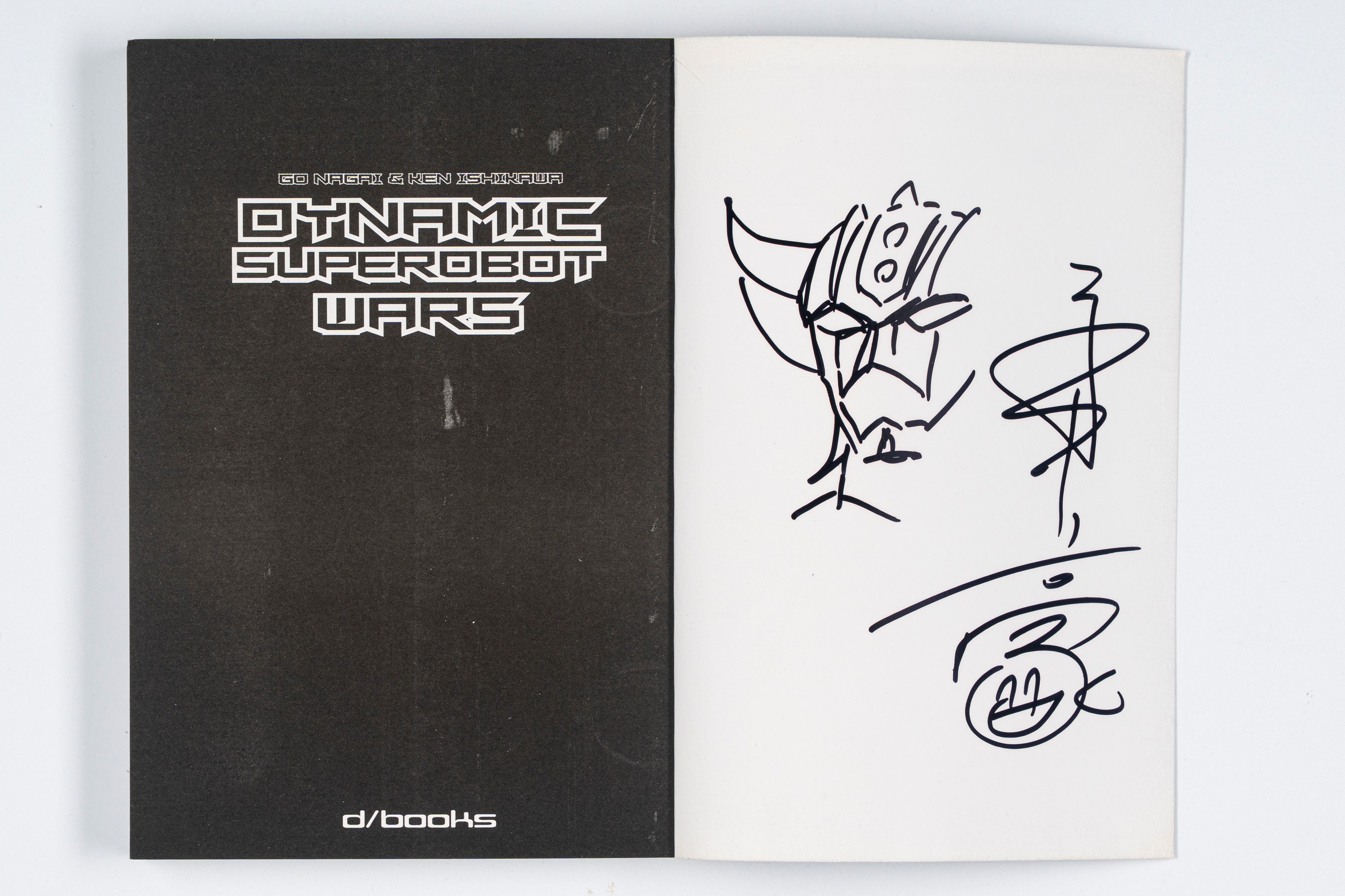 Go Nagai - "goldrake" -sketch Firmato - 2007
