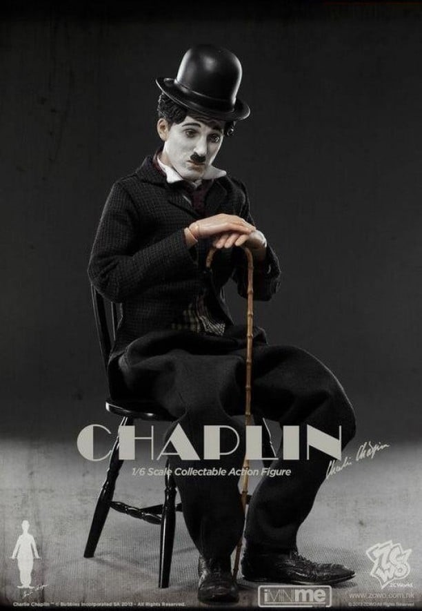 Charlie Chaplin – Action Figure - Iminime/zc World – in Scala 1:6