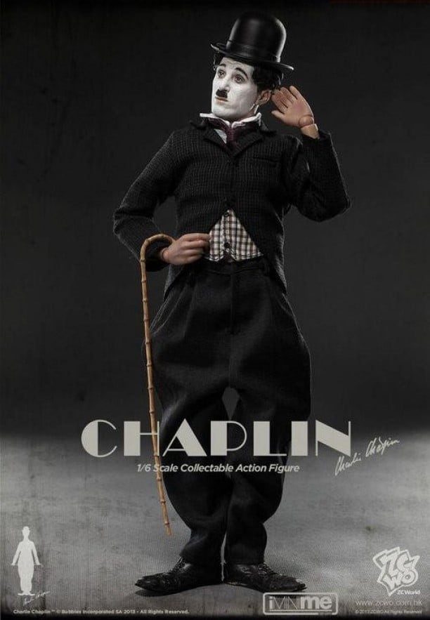 Charlie Chaplin – Action Figure - Iminime/zc World – in Scala 1:6