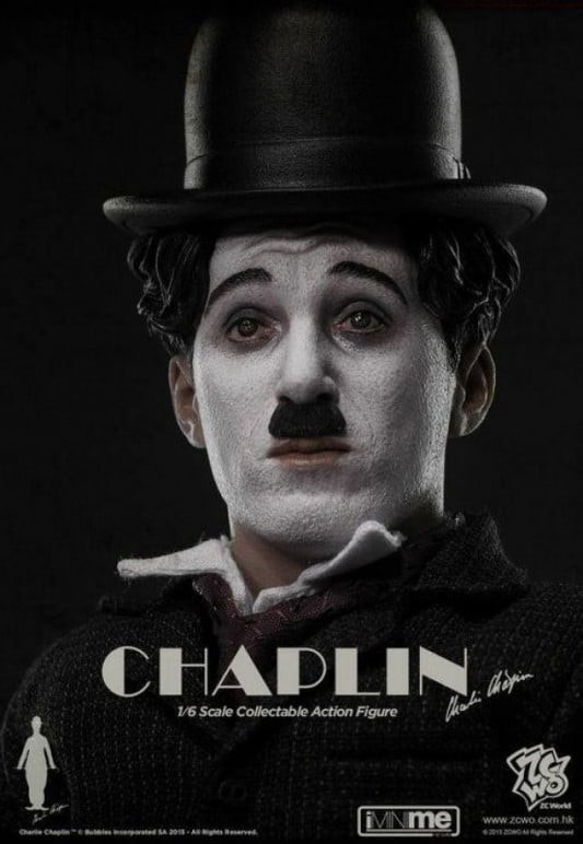 Charlie Chaplin – Action Figure - Iminime/zc World – in Scala 1:6