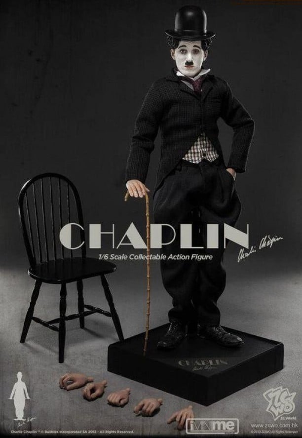 Charlie Chaplin – Action Figure - Iminime/zc World – in Scala 1:6
