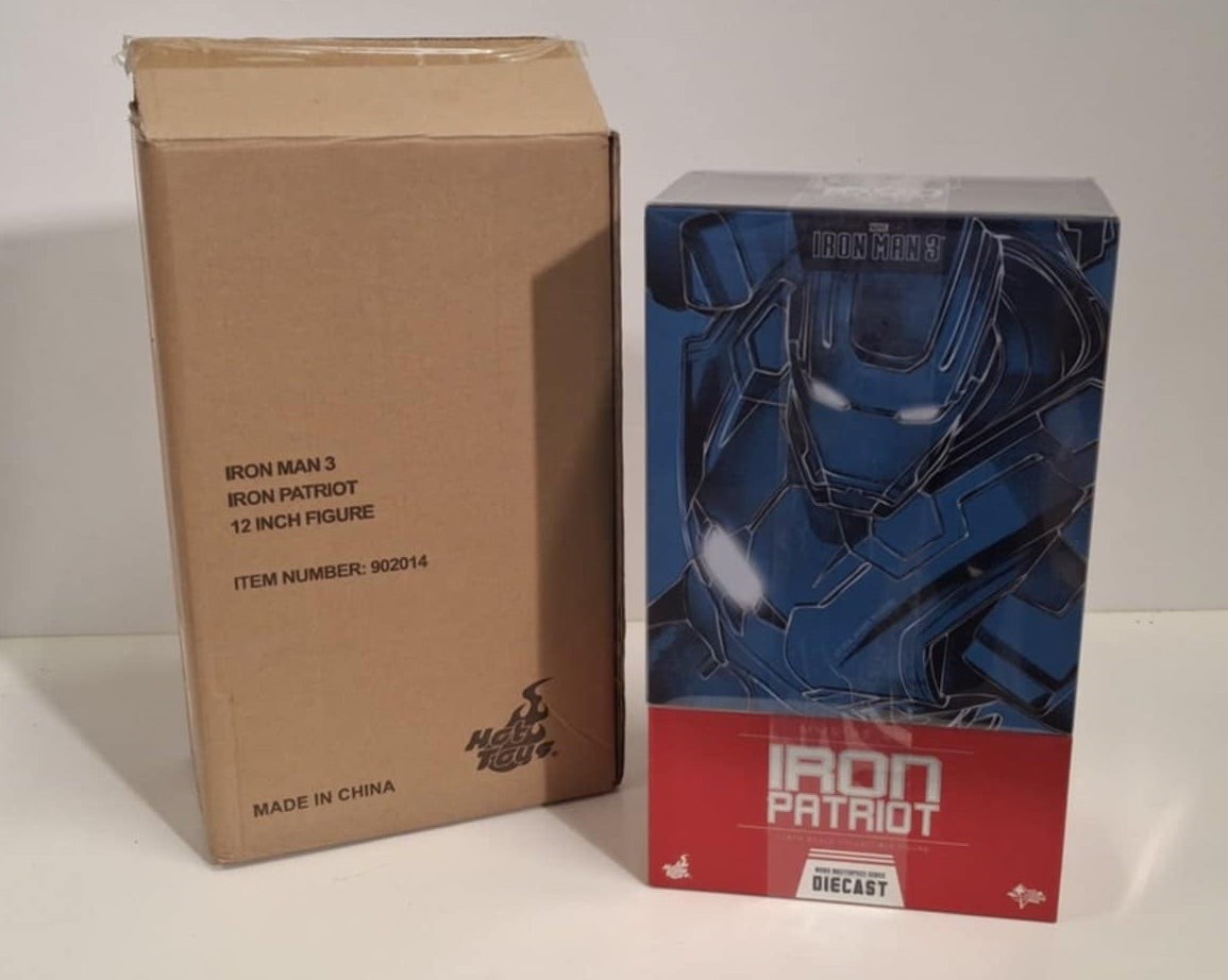 Iron Man 3 - Don Cheadle - Hot Toys – Action Figure - Iron Patriot - Mms195