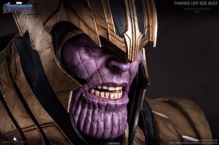 Thanos - Lifesize Bust - Queen Studios Collectibles - in Scala 1:1 - Edizione Limitata di 666 Pez...