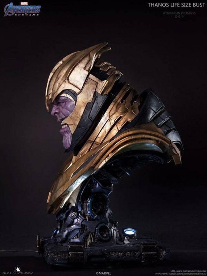 Thanos - Lifesize Bust - Queen Studios Collectibles - in Scala 1:1 - Edizione Limitata di 666 Pez...