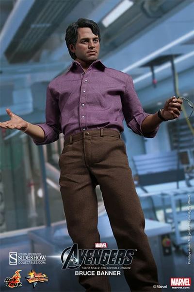 Hulk - Avengers - Bruce Banner - Scala 1:6 - Hot Toys - Mms 229