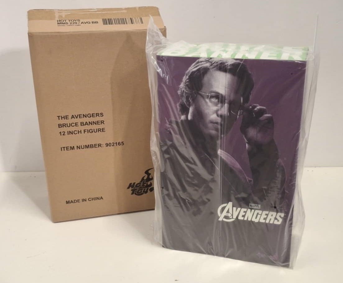 Hulk - Avengers - Bruce Banner - Scala 1:6 - Hot Toys - Mms 229