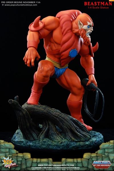 Beast Man - Master Of The Universe - Premium Collectibles Studio – in Scala 1:4 Scale - Edizione ...