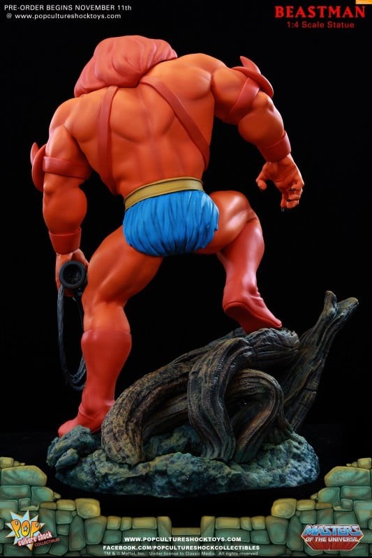 Beast Man - Master Of The Universe - Premium Collectibles Studio – in Scala 1:4 Scale - Edizione ...