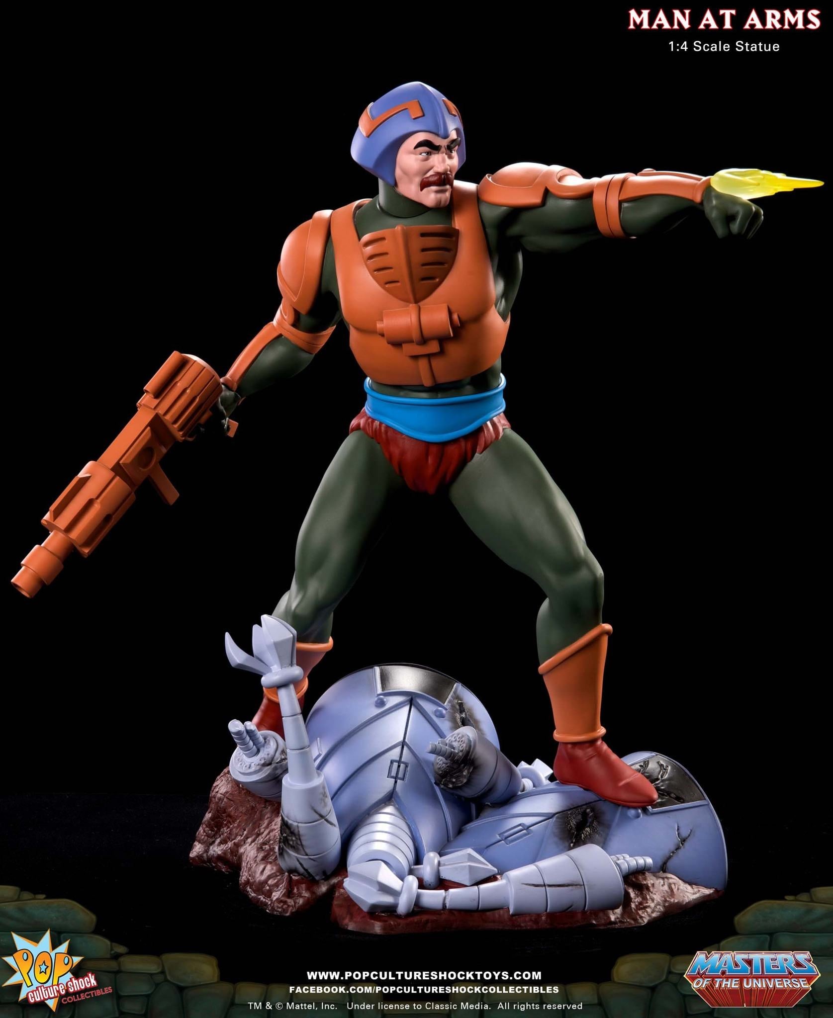 Man-at-arms - Master Of The Universe - Premium Collectibles Studio – 1:4 Scale - Edizione Limitat...