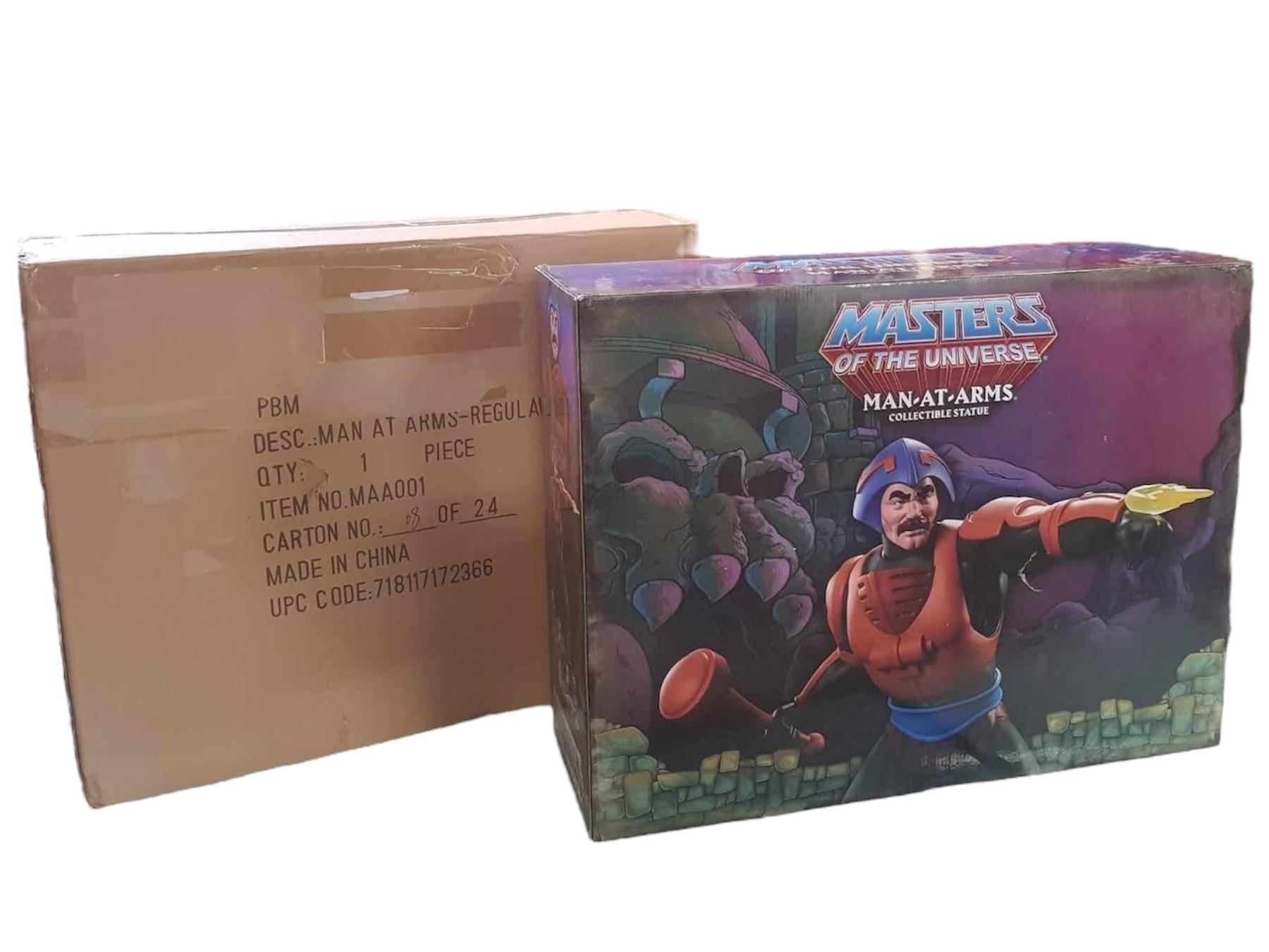 Man-at-arms - Master Of The Universe - Premium Collectibles Studio – 1:4 Scale - Edizione Limitat...