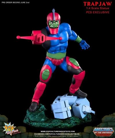 Trapjaw - Master Of The Universe - Premium Collectibles Studio – in Scala 1:4 - Edizione Limitata...