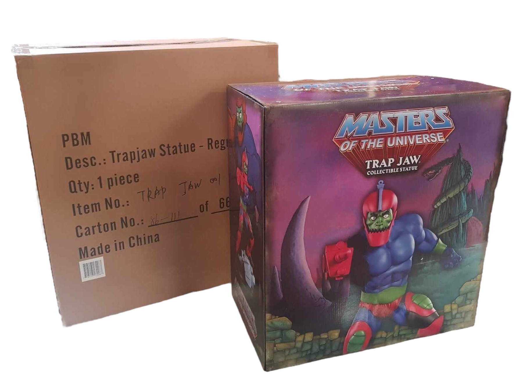 Trapjaw - Master Of The Universe - Premium Collectibles Studio – in Scala 1:4 - Edizione Limitata...