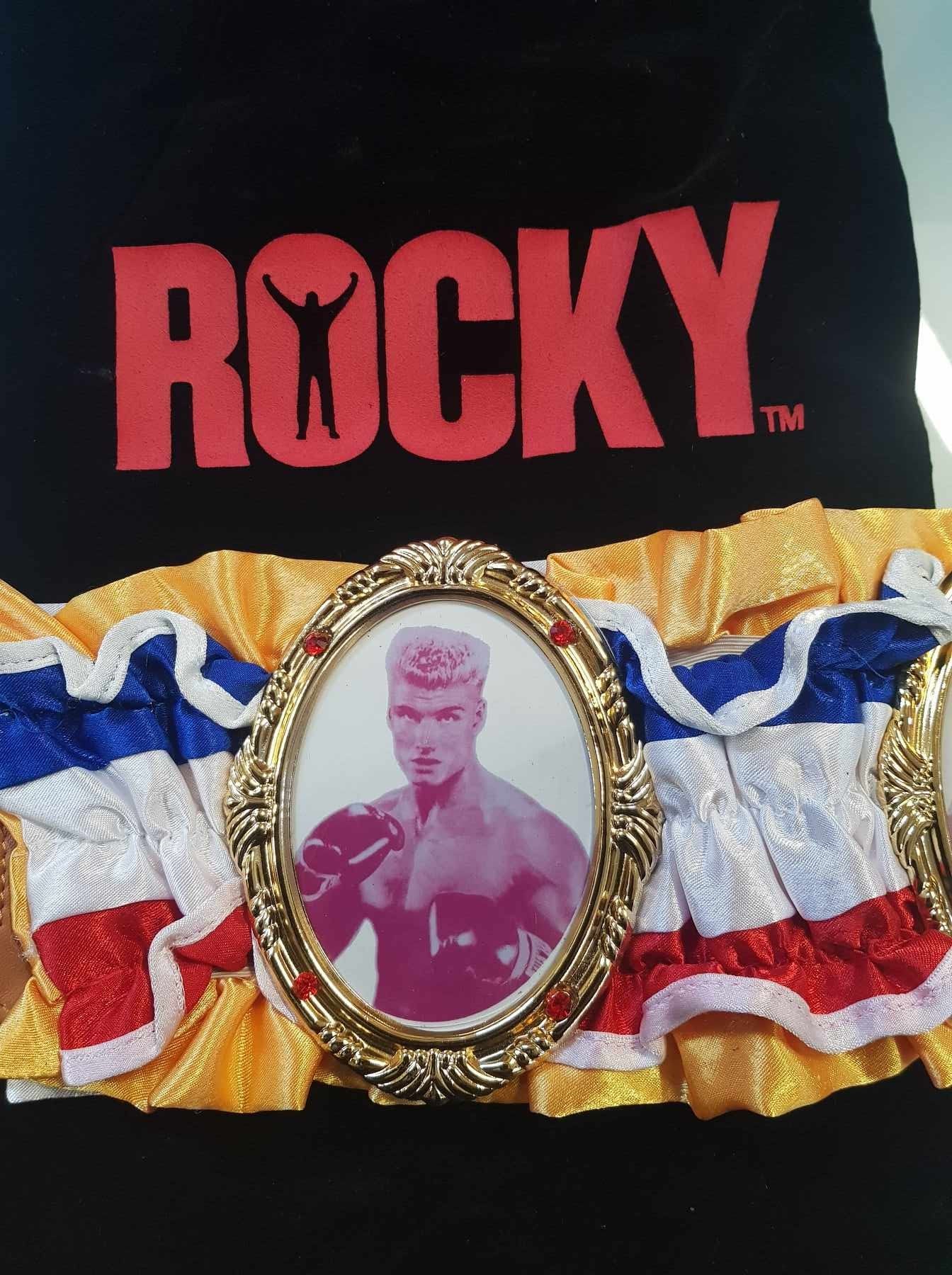Rocky - Championship Belt - Hollywood Collectibles Group - 104 CM – Limitata a 1976 Pezzi