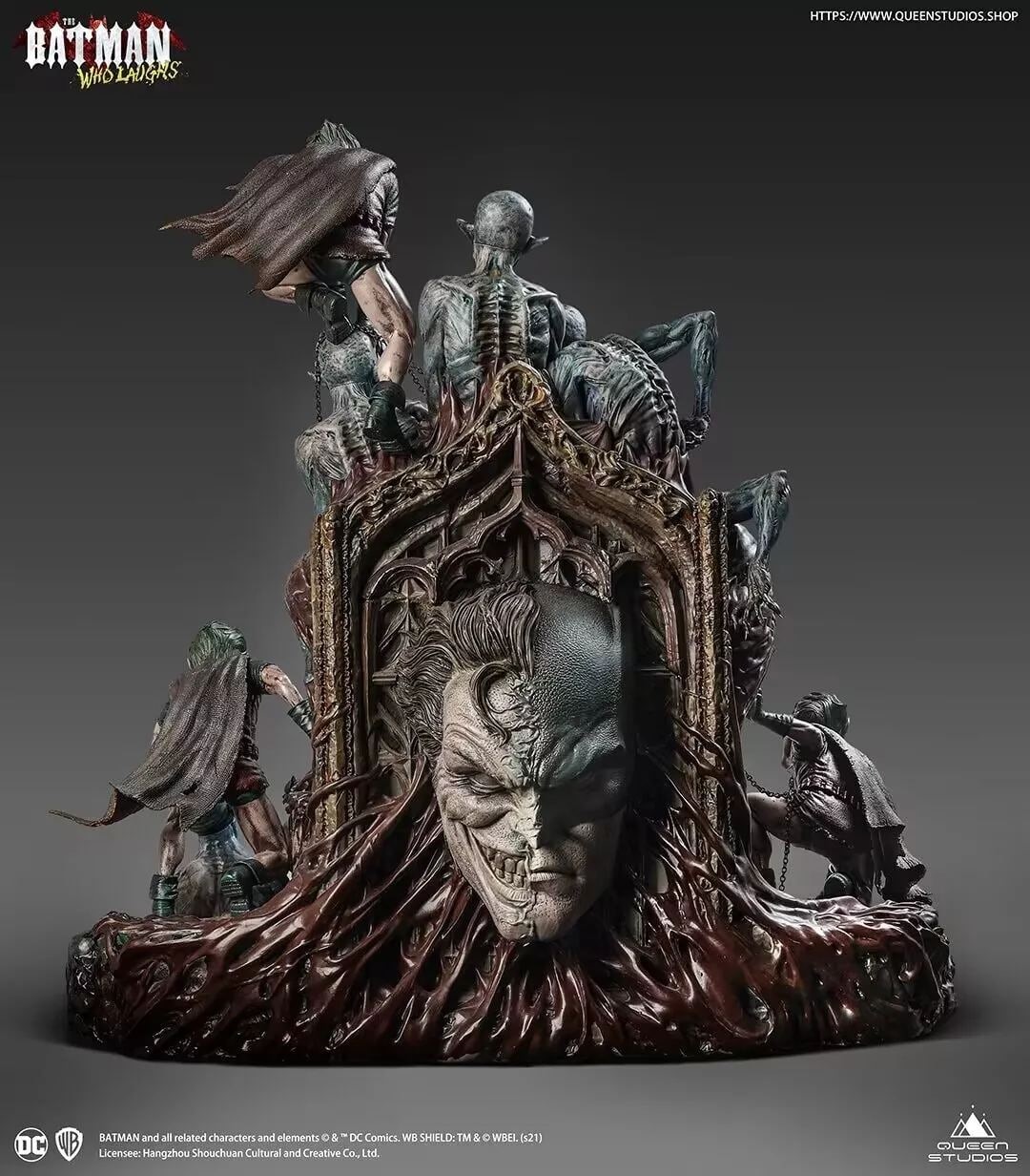 Batman Who Laughs - Queen Studios - DC Statue - Scala 1:4 - Limitata 500 Pz