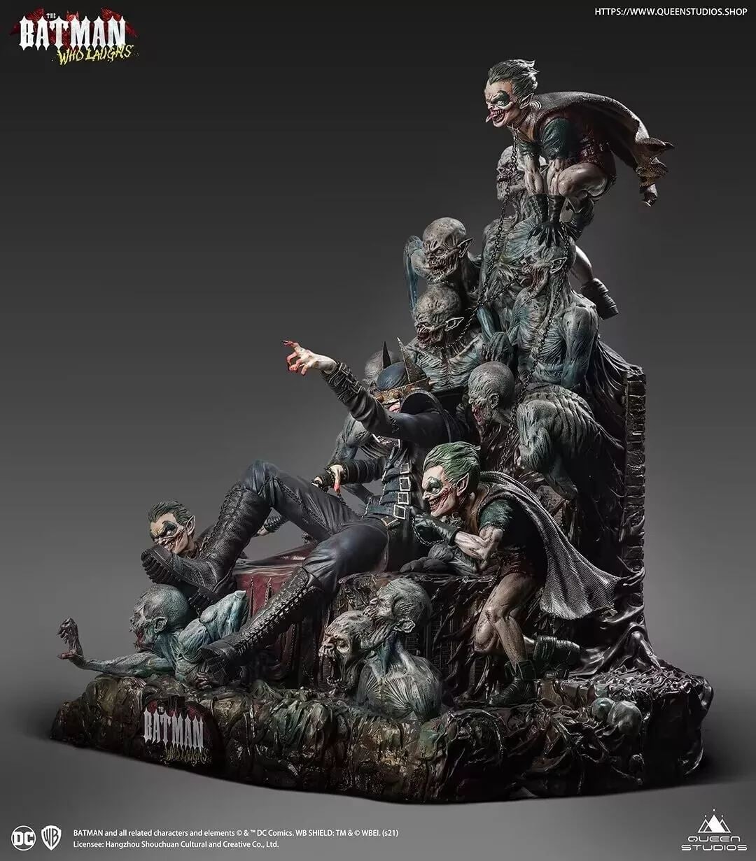 Batman Who Laughs - Queen Studios - DC Statue - Scala 1:4 - Limitata 500 Pz