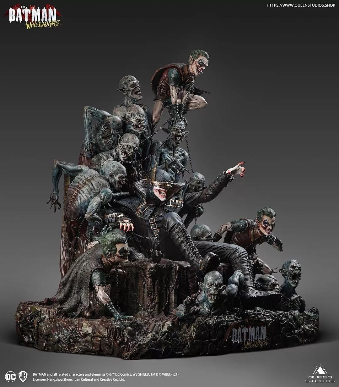 Batman Who Laughs - Queen Studios - DC Statue - Scala 1:4 - Limitata 500 Pz