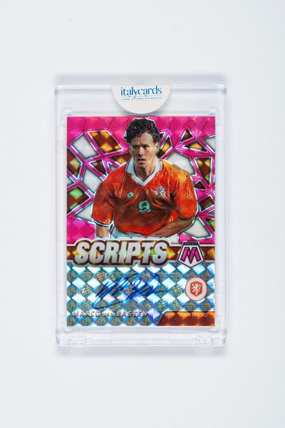 Marco Van Basten – Card Autografata – Olanda – Panini Mosaic Scripts – Numerata su 10