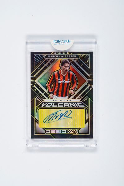Marco Van Basten – Card Autografata – Milan – Numerata su 10 – Panini Obsidian - 2021