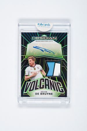 Kevin De Bruyne – Card autografata – Manchester City – Numerata su 5 – Panini Obsidian 2023
