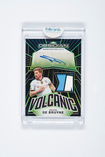Kevin De Bruyne – Card Autografata – Manchester City – Numerata su 5 – Panini Obsidian 2023