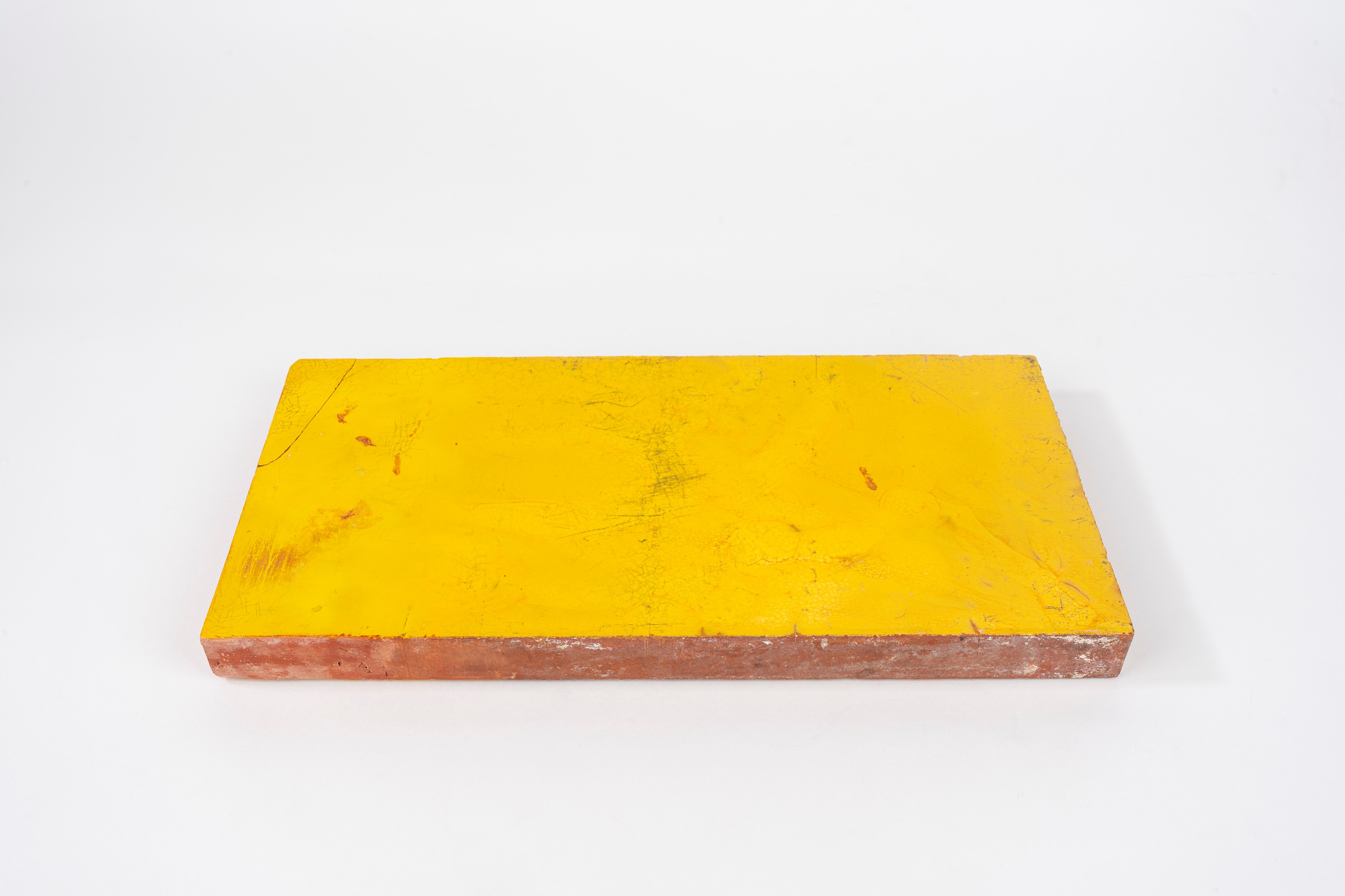 Fausto Melotti - Piastrella in terracotta smaltata policromatica