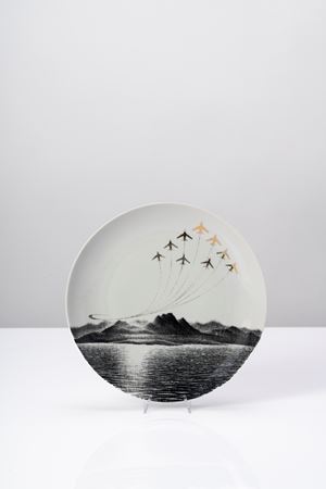 Piatto commemorativo 'La microtecnica'