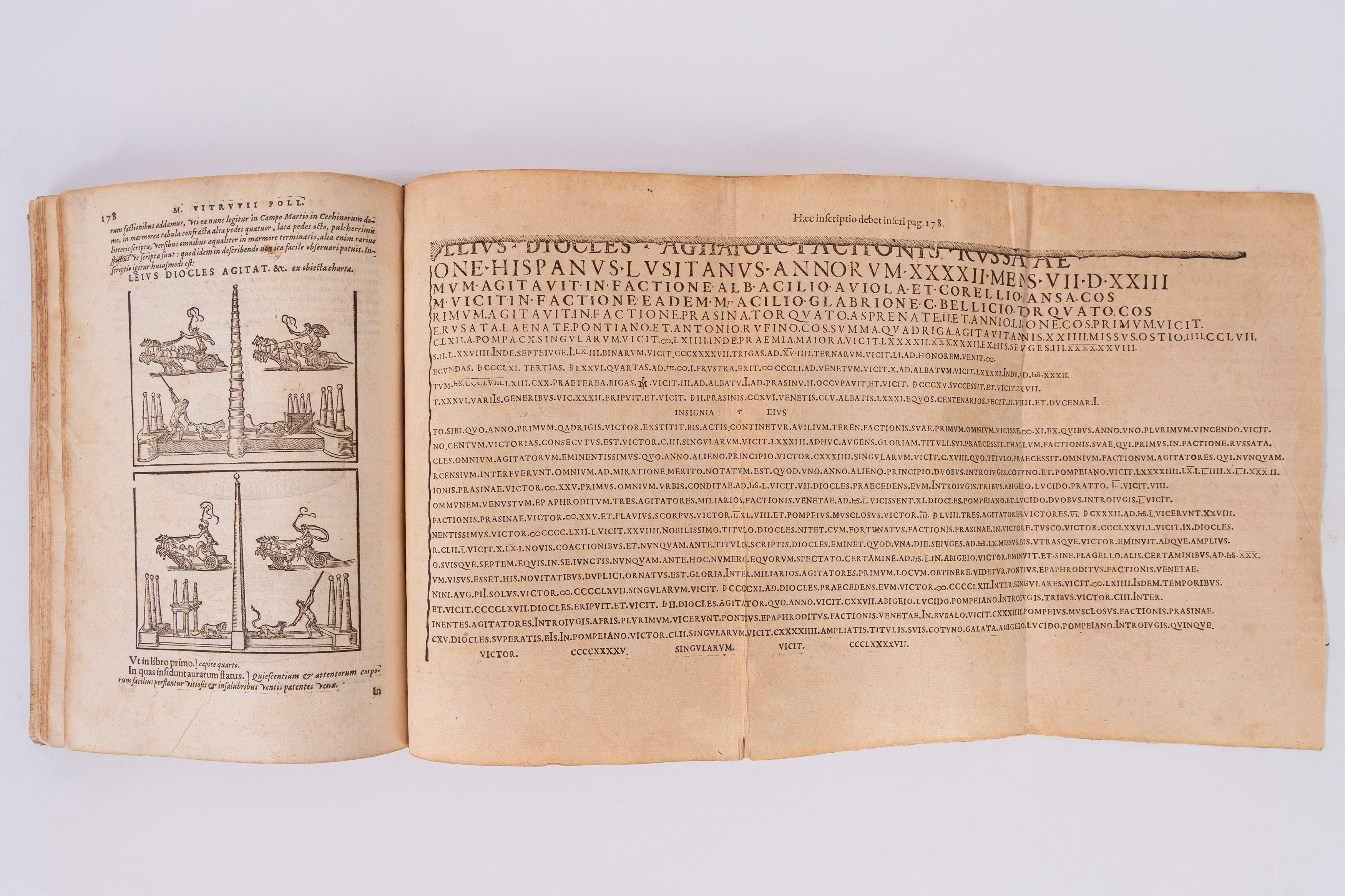 Marco Vitruvio Pollione - De Architectura libri decem, edizione del 1586
