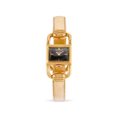 Orologio Lucchetto in oro giallo 18k e avorio, circa 1960