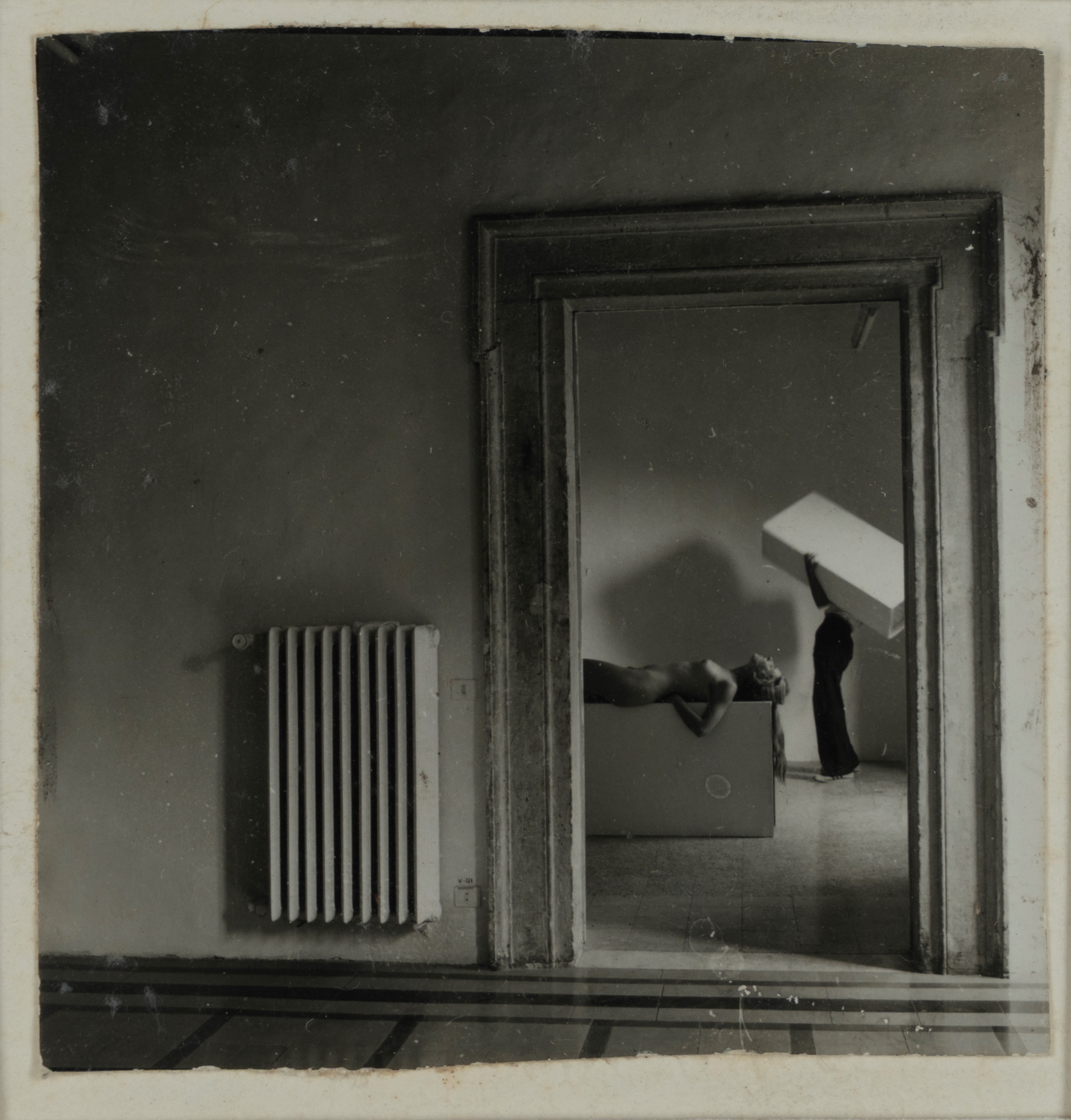 Francesca Woodman - Senza Titolo, Roma, (postcard Invito alla Mostra 'immagini')