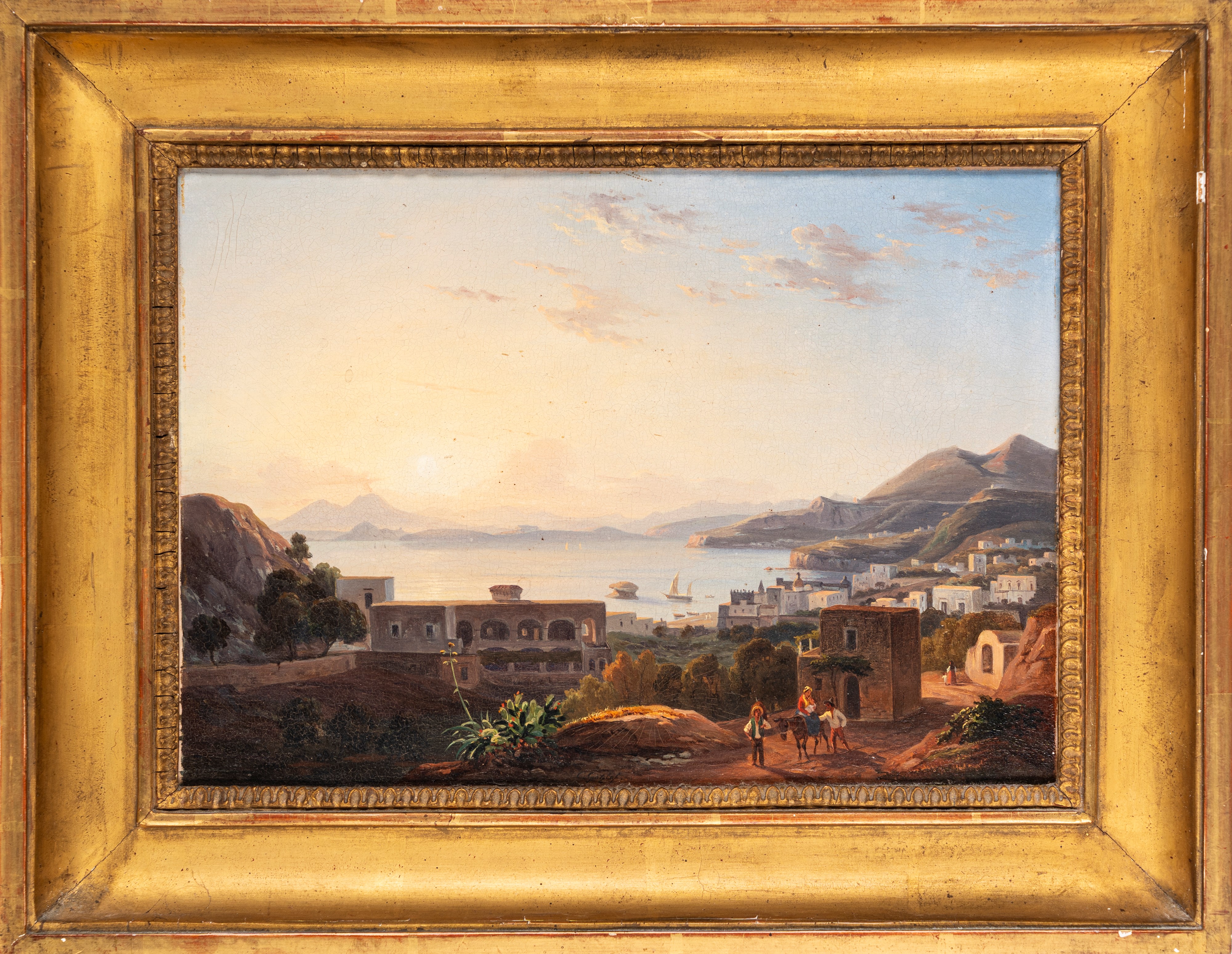 Carl Wilhelm Götzloff - Veduta di Posillipo
