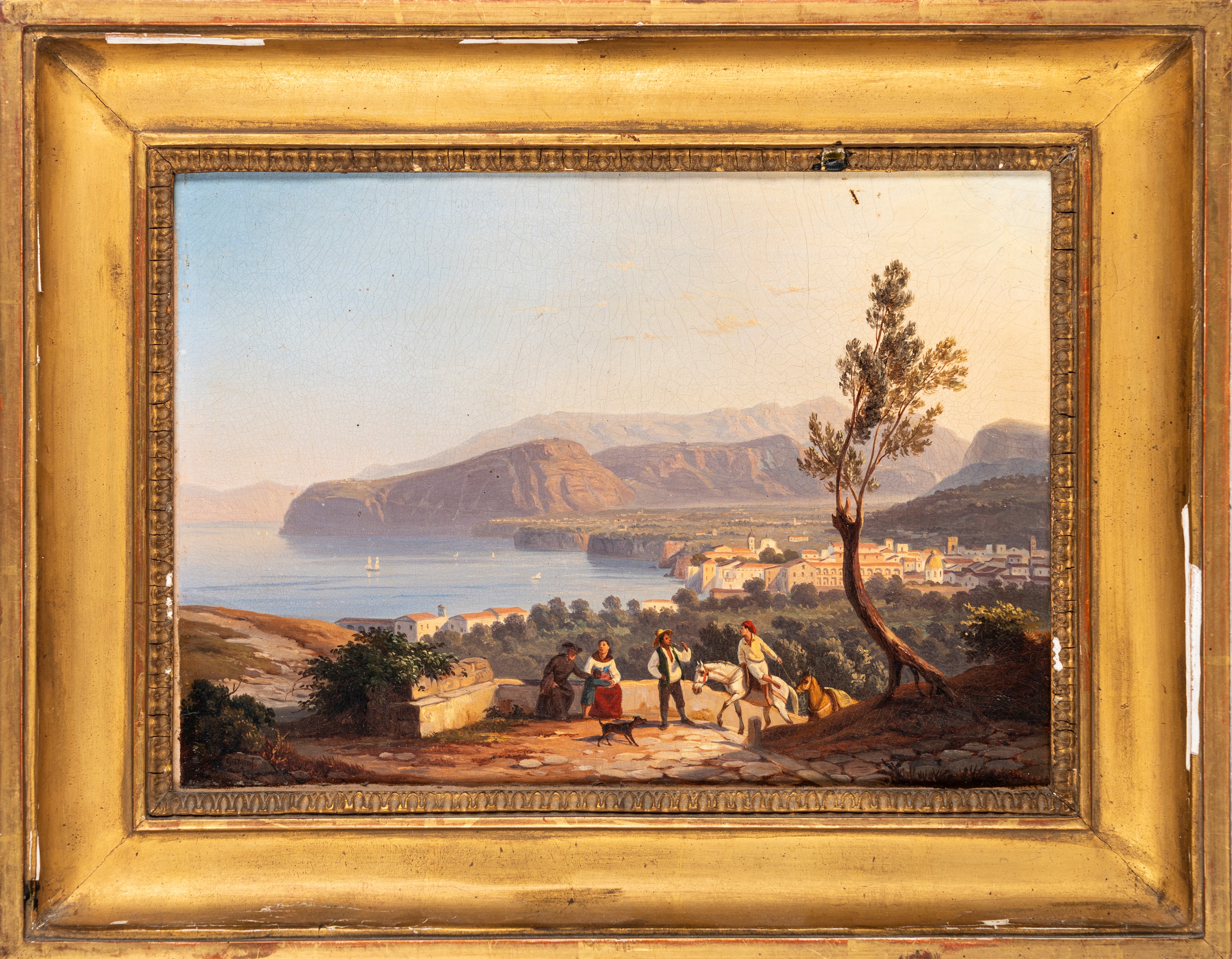 Carl Wilhelm Götzloff - Veduta di Sorrento
