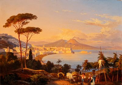 Veduta del Golfo di Napoli