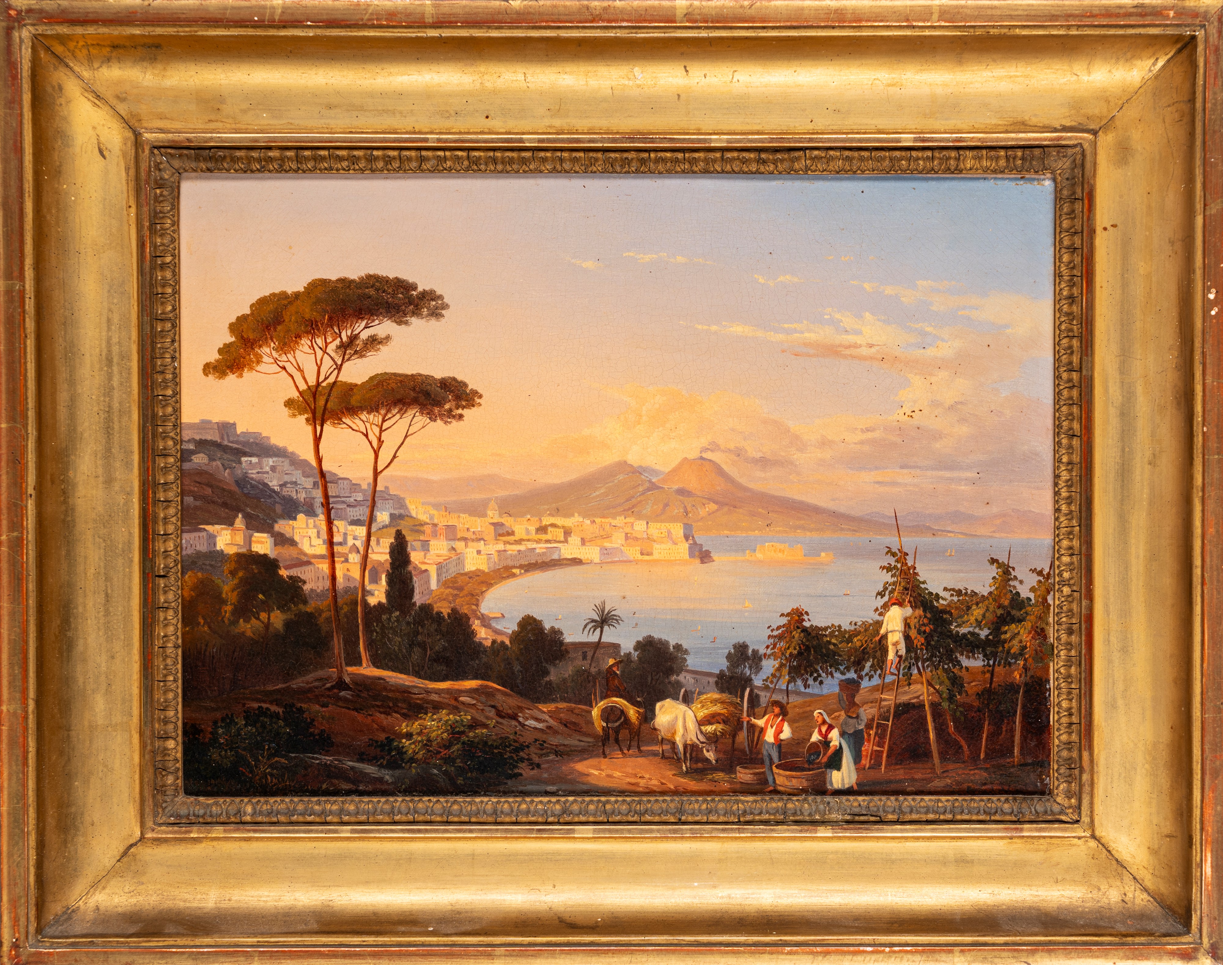 Carl Wilhelm Götzloff - Veduta del Golfo di Napoli